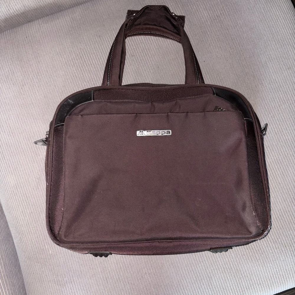Kappa travel bag in chocolate brown